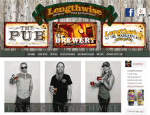 Tablet Screenshot of lengthwise.com